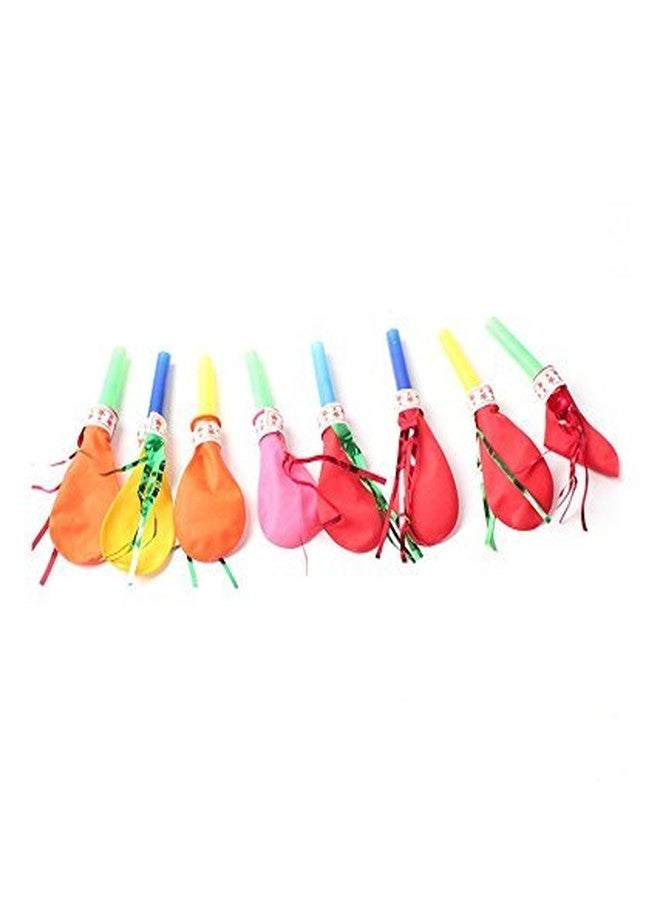 Crazy Sutra Balloon Whistles Fun Whistles Party Horns for Party & Celebrations,Festive Whistle Favors, Blowout Birthday Whistles, Whistle Wonders (Pack of 50pc, Multicolor) - Image 2